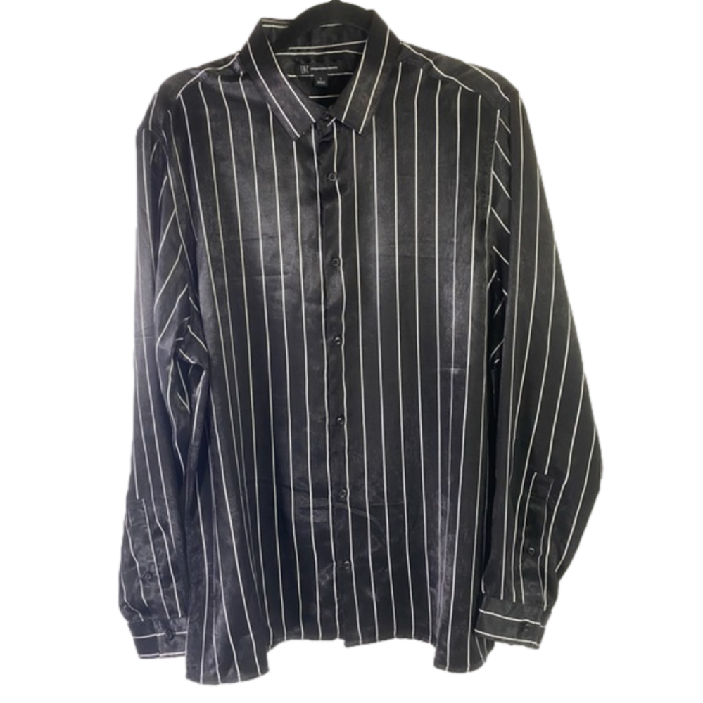 INC International Concept Black & White Jewel Tone Long Sleeve Size L & M NWT - Picture 1 of 8